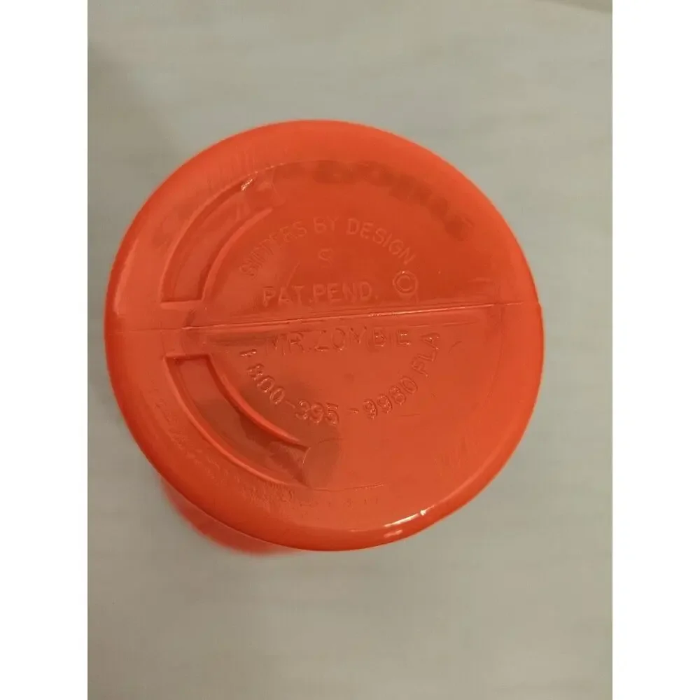 Cedar‎ Point Halloweekends Orange Skull Plastic Cup - NO Straw